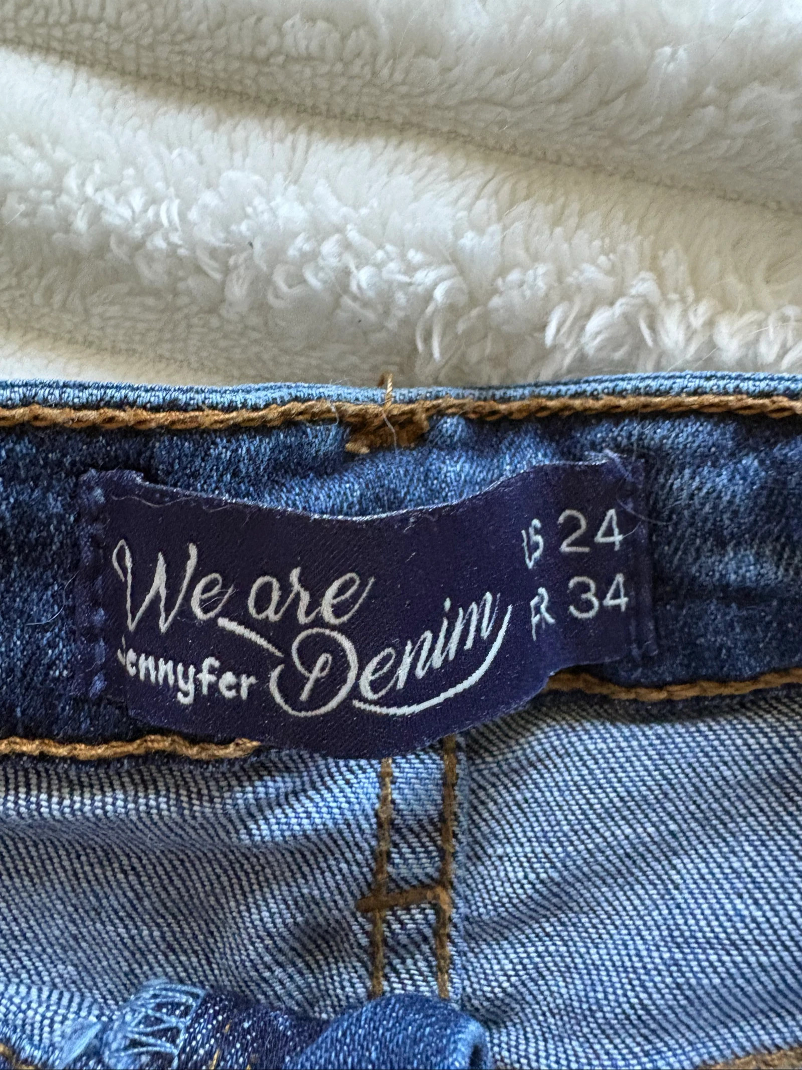 Korte jeanshanger maat 34 – photo 5